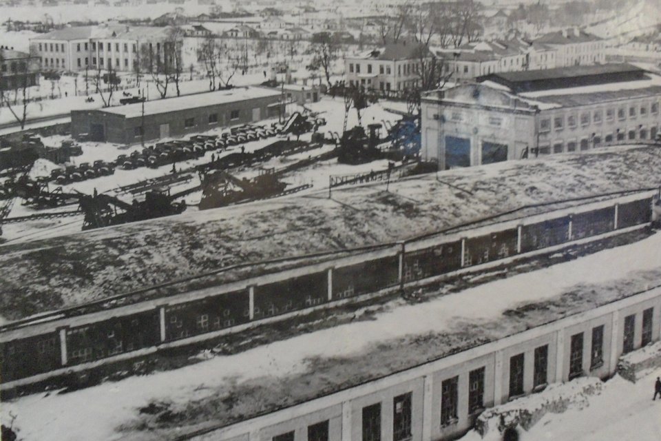 Панорама завода 1963 год