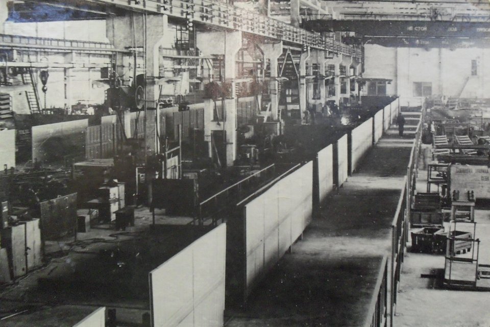 Сборочный цех 1984 год