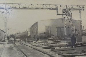 Козловой кран 1963 год