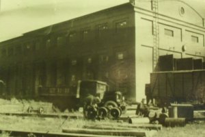 Паровозный цех 1955 год